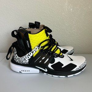 Nike Air Presto Mid x Acronym Size 6 Dynamic Yellow AH7832-100